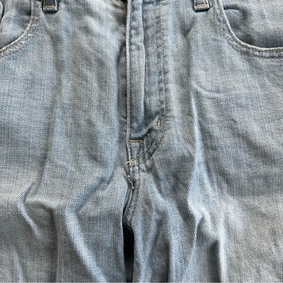 Two Pairs of Light Wash Jean Shorts - Picture 5 of 8